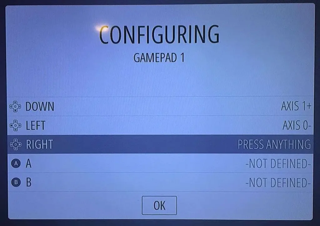 configuring your controller