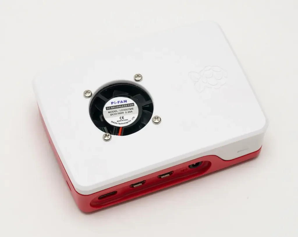 raspberry pi 4 case with fan