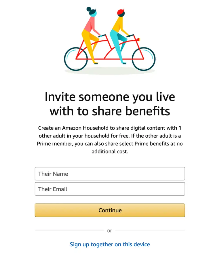 How  Household, which lets you share Prime benefits, works