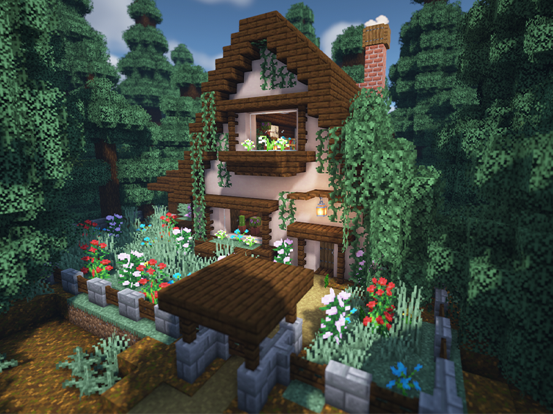 10 Simple Fairycore Outdoor Decoration Ideas Minecraft Map